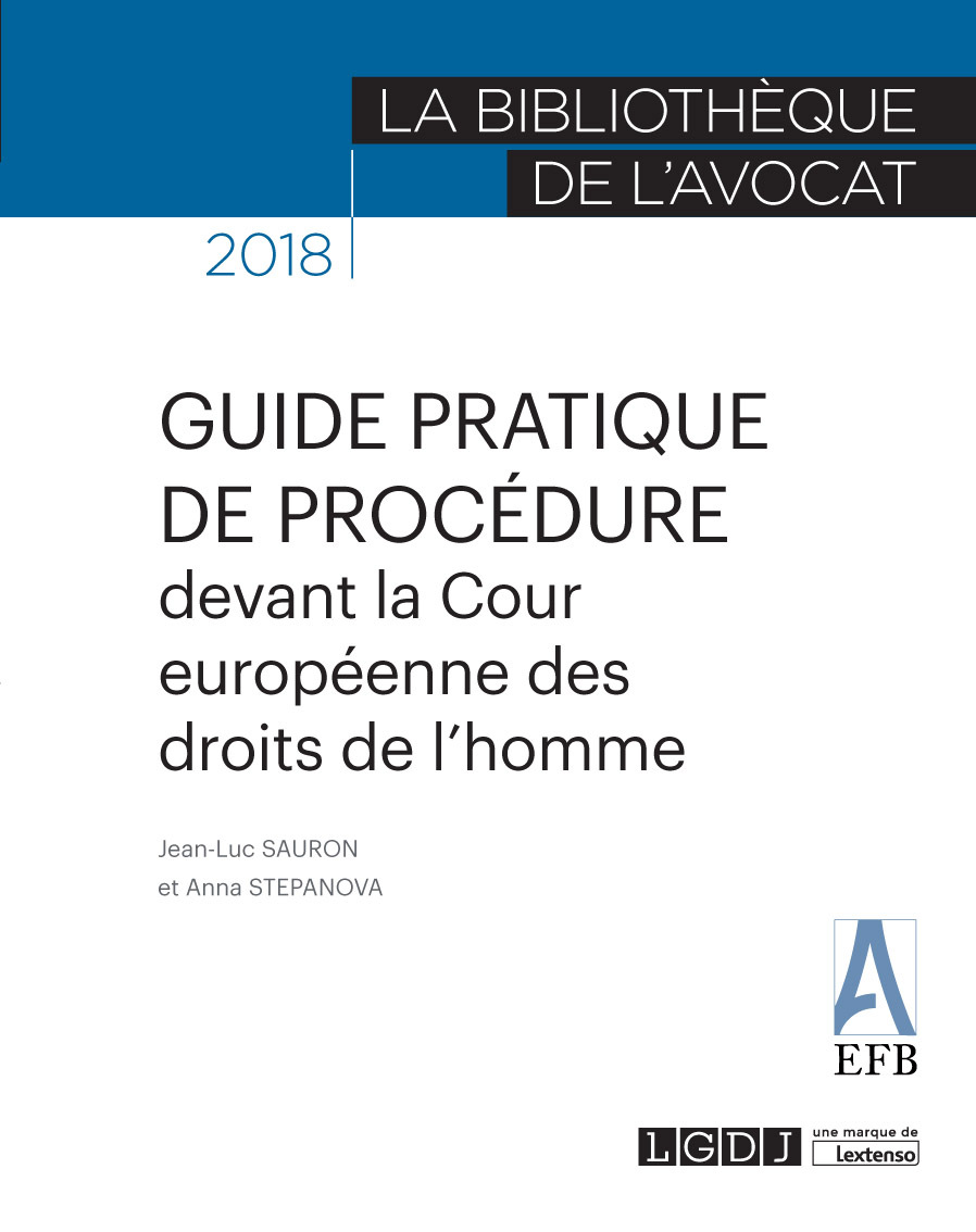 Guide pratique de procédure devant la Cour européenne des droits de l'homme - 