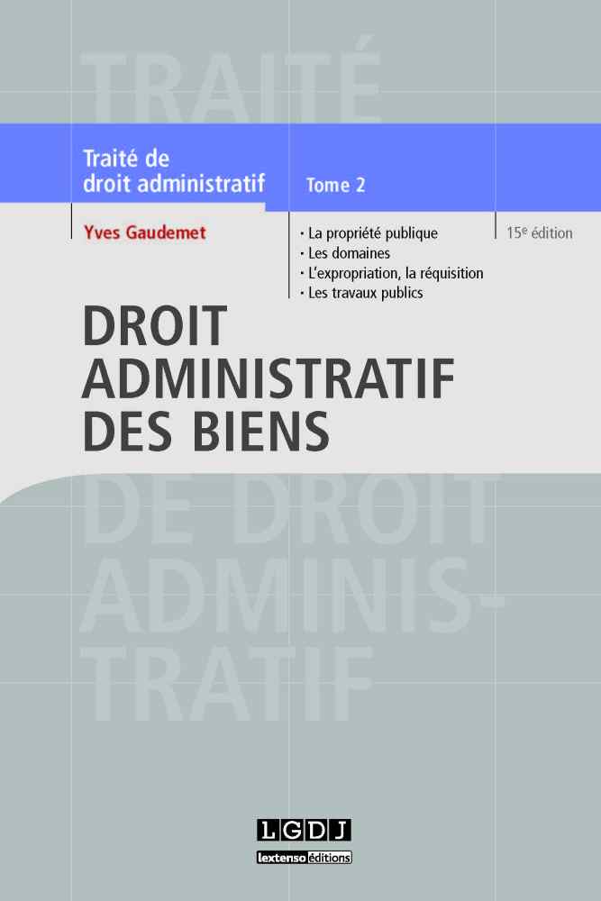 T2 – Droit administratif des biens