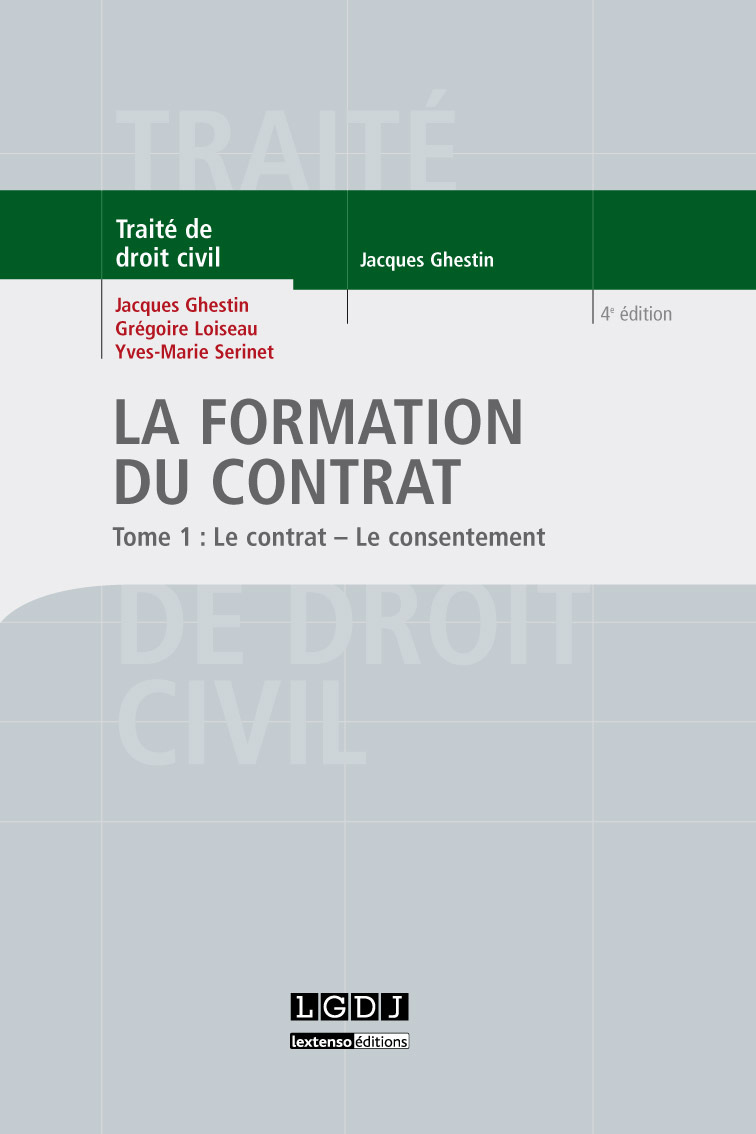 T1 – La formation du contrat