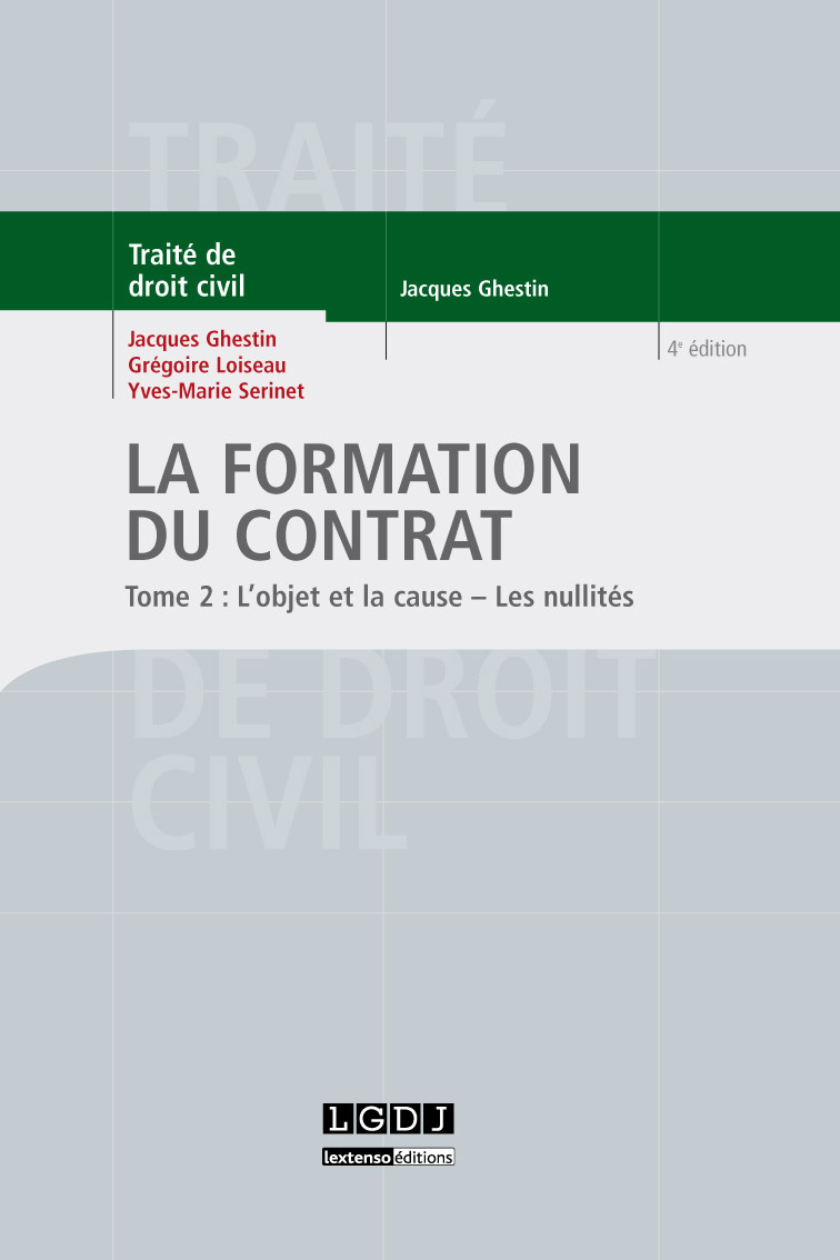T2 – La formation du contrat