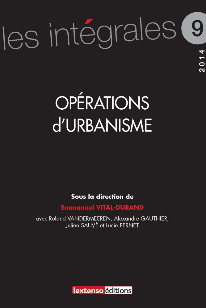 Opérations d’urbanisme