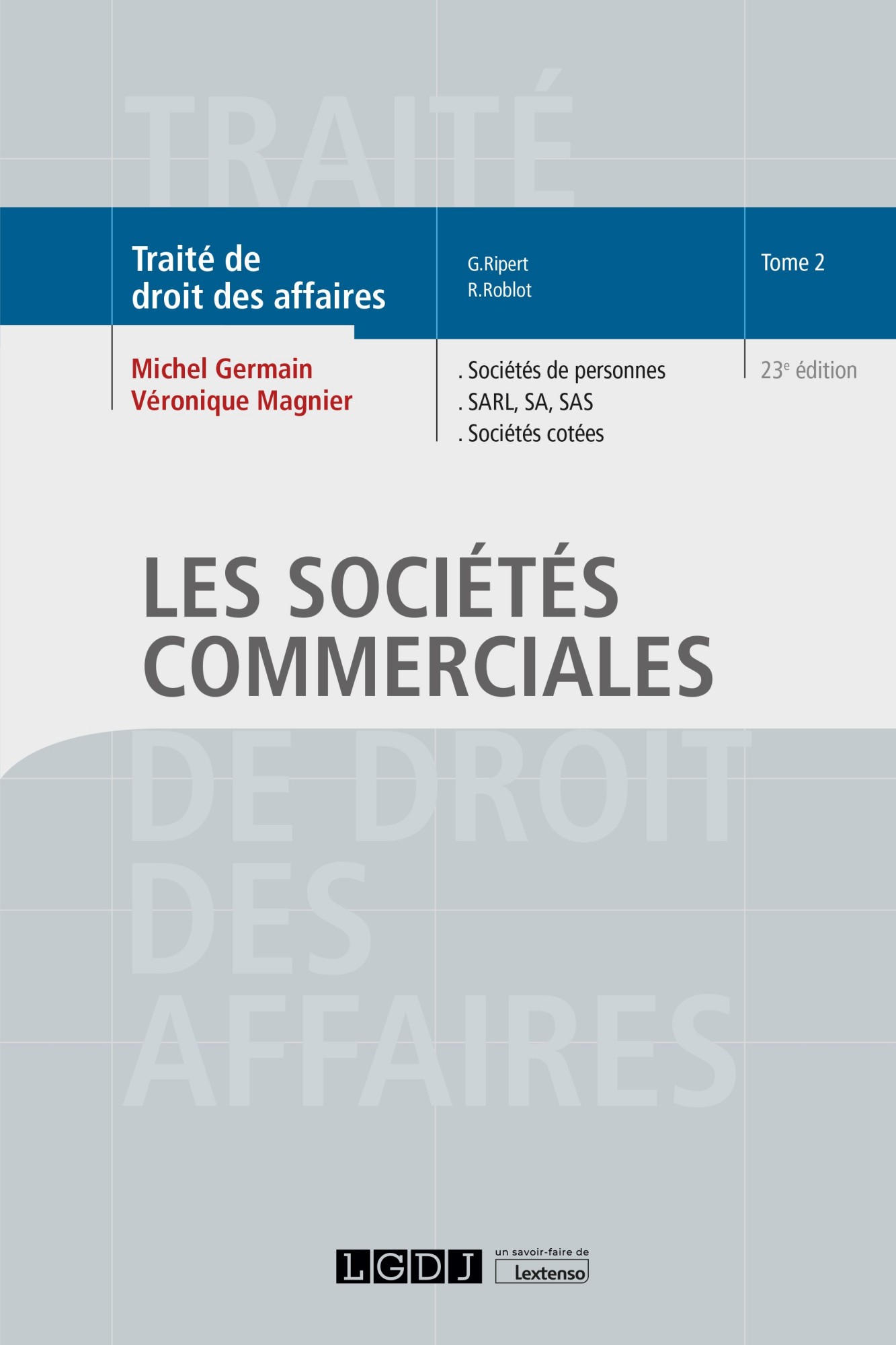 T2 – Les sociétés commerciales