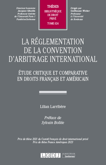 T624 – La réglementation de la convention d’arbitrage international