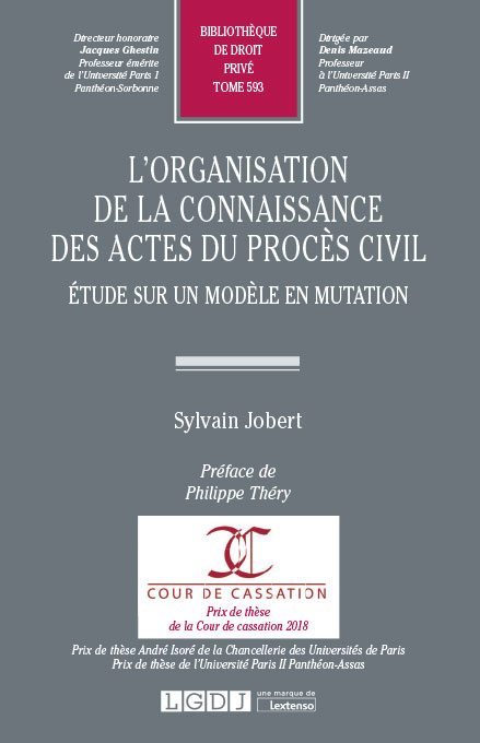 T593 – L’organisation de la connaissance des actes du procès civil