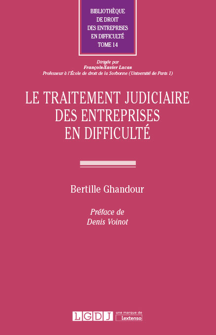 T14 – Le traitement judiciaire des entreprises en difficulté