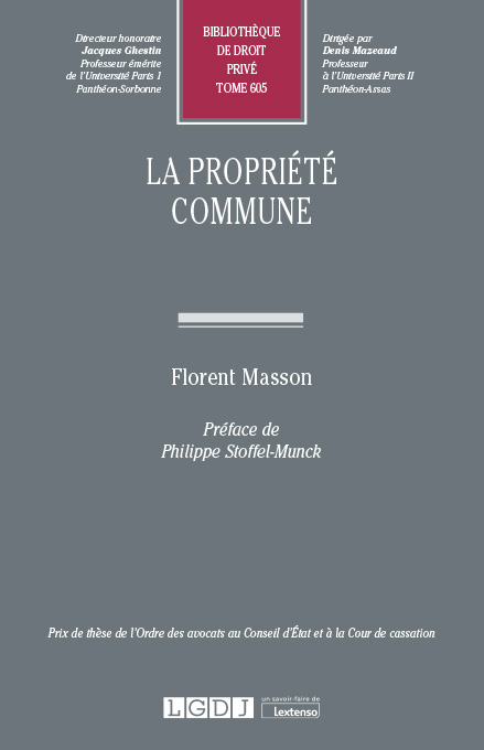 T605 – La propriété commune