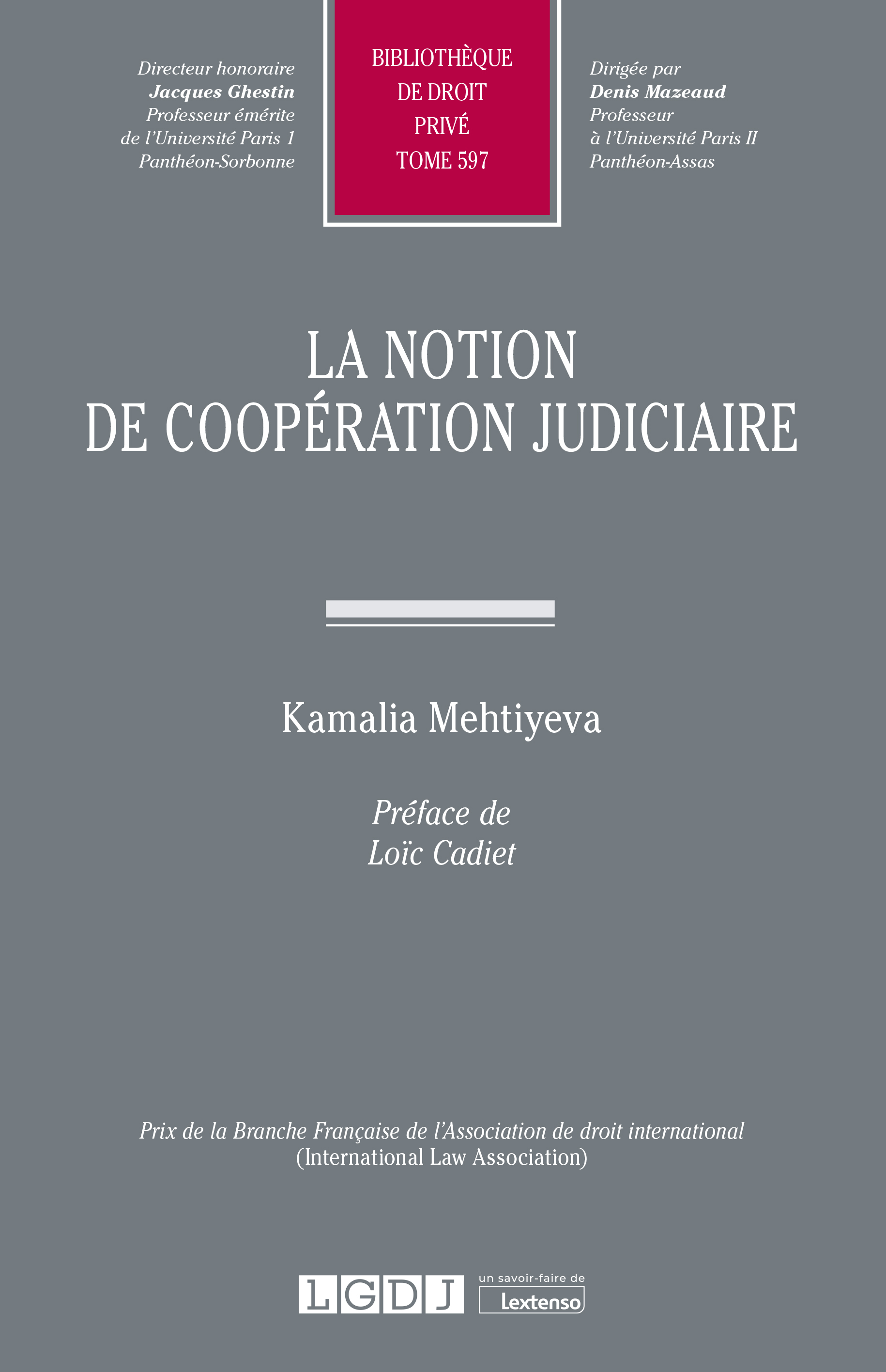 T597 – La notion de coopération judiciaire