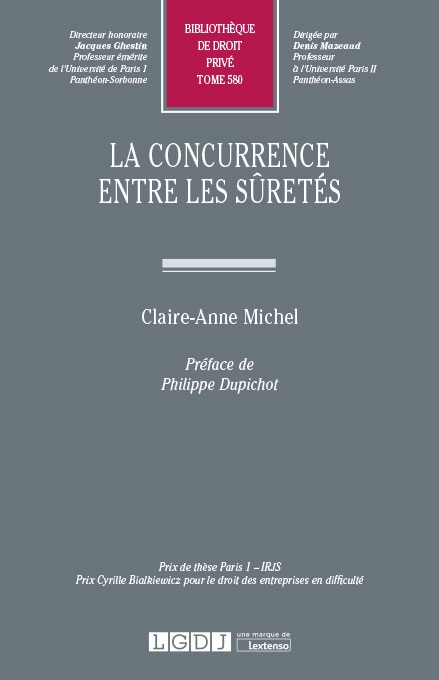 T580 – La concurrence entre les sûretés