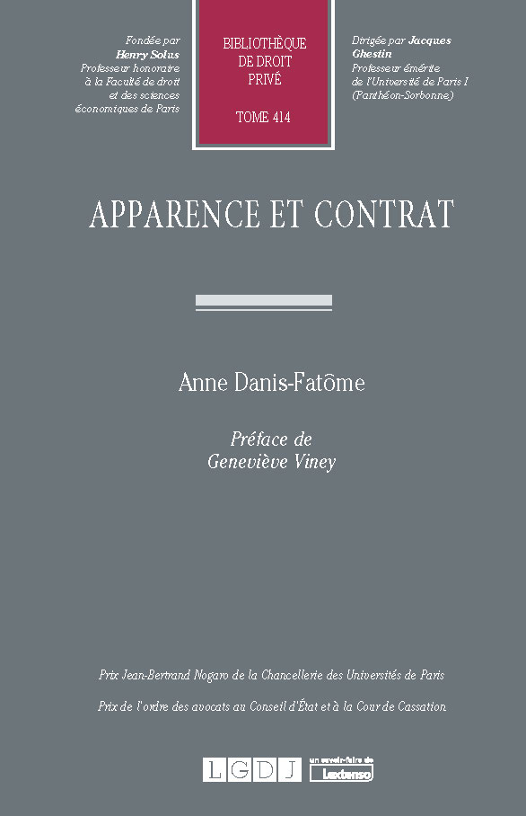 T414 – Apparence et contrat