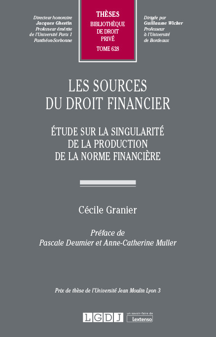 T628 – Les sources du droit financier