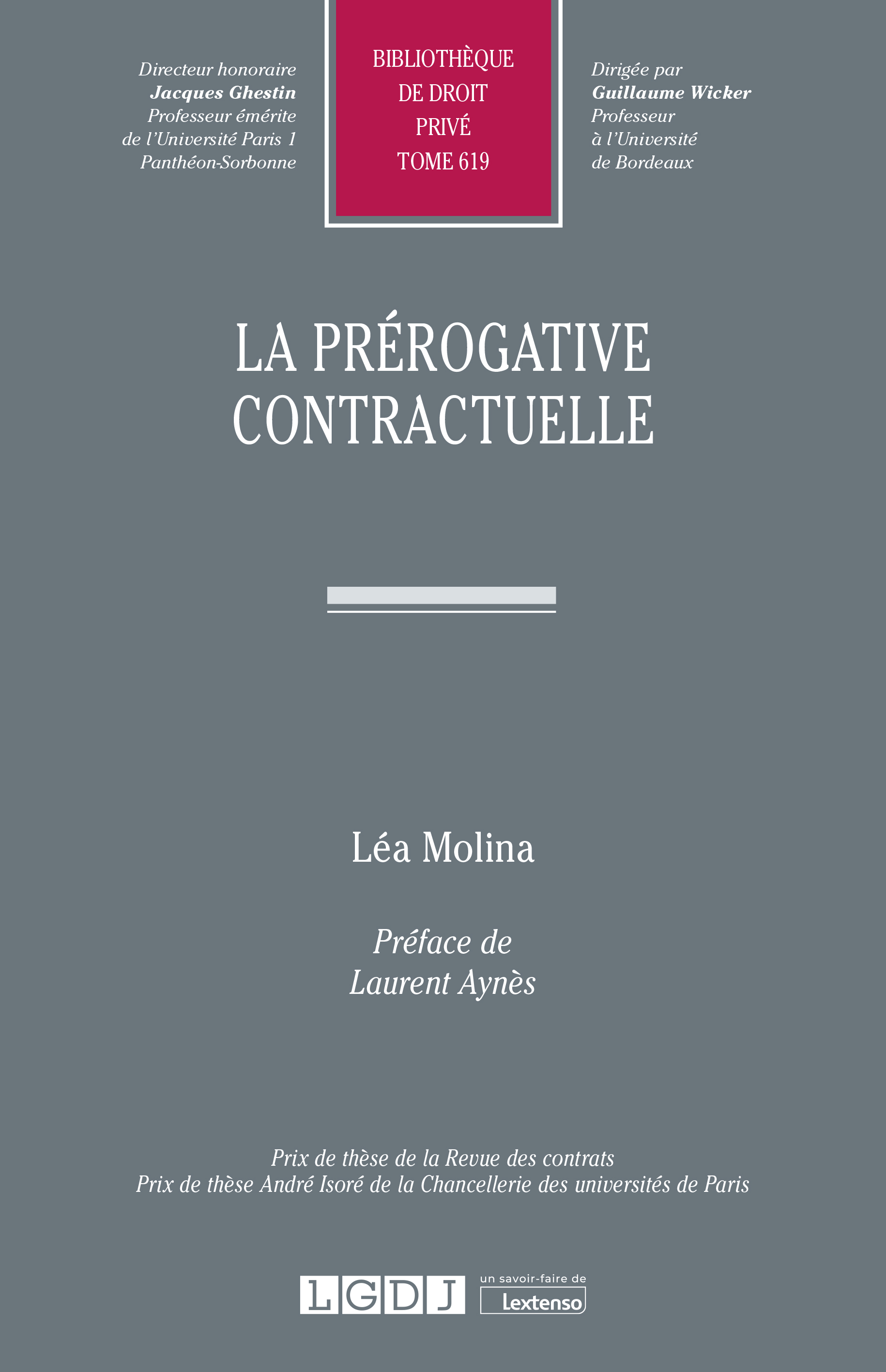 T619 – La prérogative contractuelle