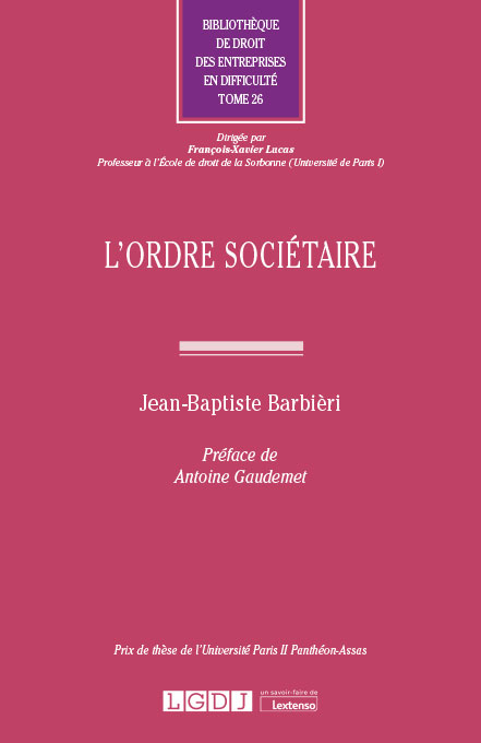 T26 – L’ordre sociétaire