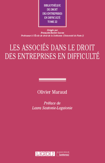 T22 – Les associés dans le droit des entreprises en difficulté
