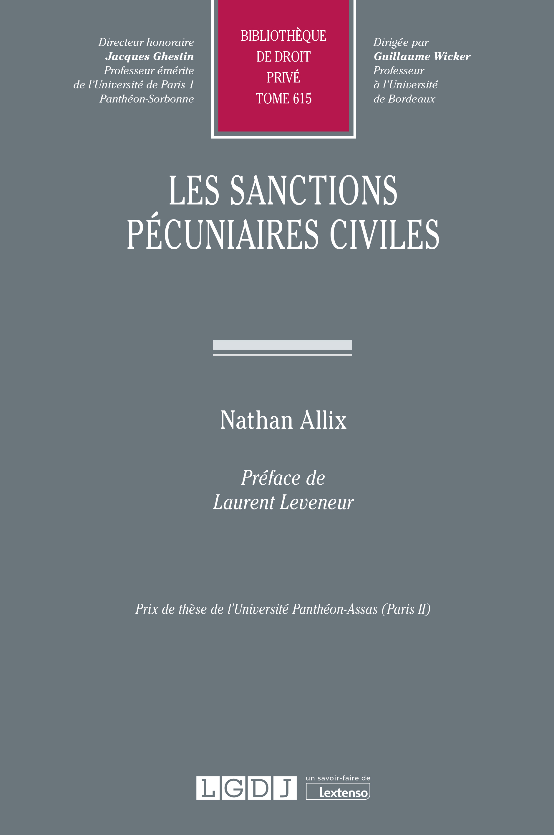 T615 – Les sanctions pécuniaires civiles