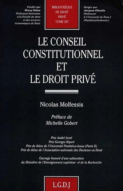 T287 – Le Conseil constitutionnel et le droit privé