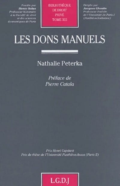 T355 – Les dons manuels