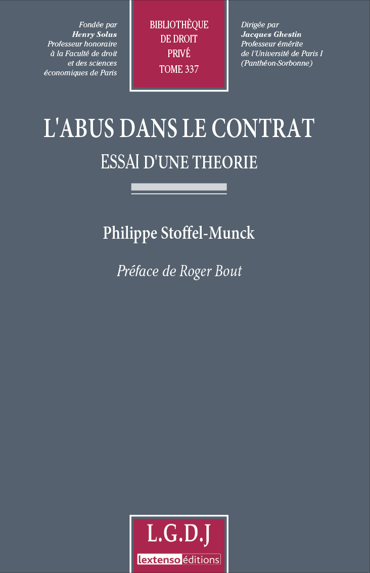 T337 – L’abus dans le contrat