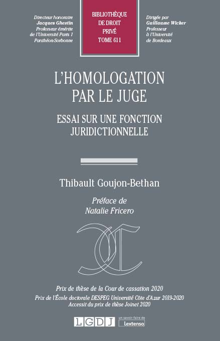 T611 – L’homologation par le juge