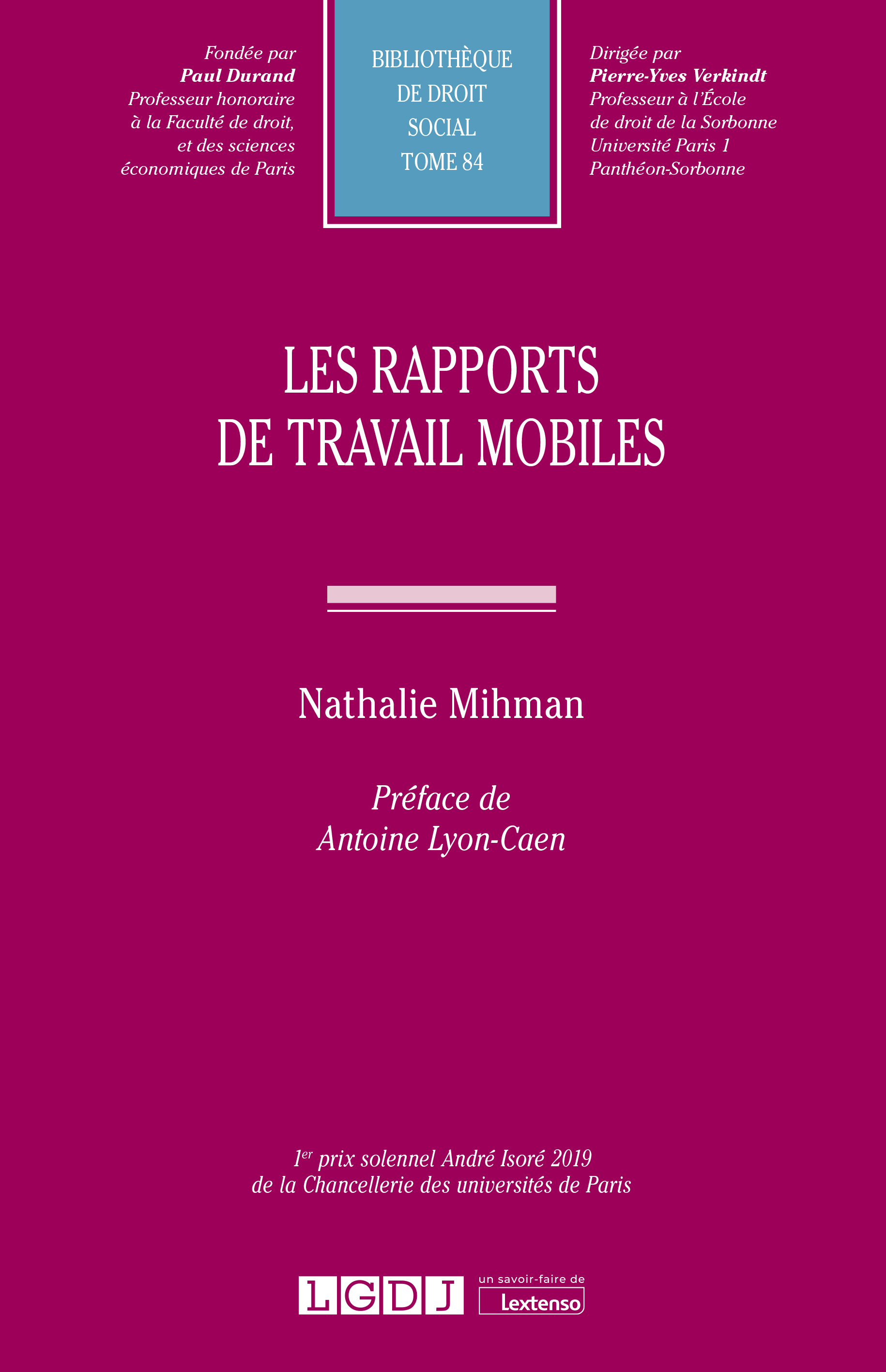 T84 – Les rapports de travail mobiles