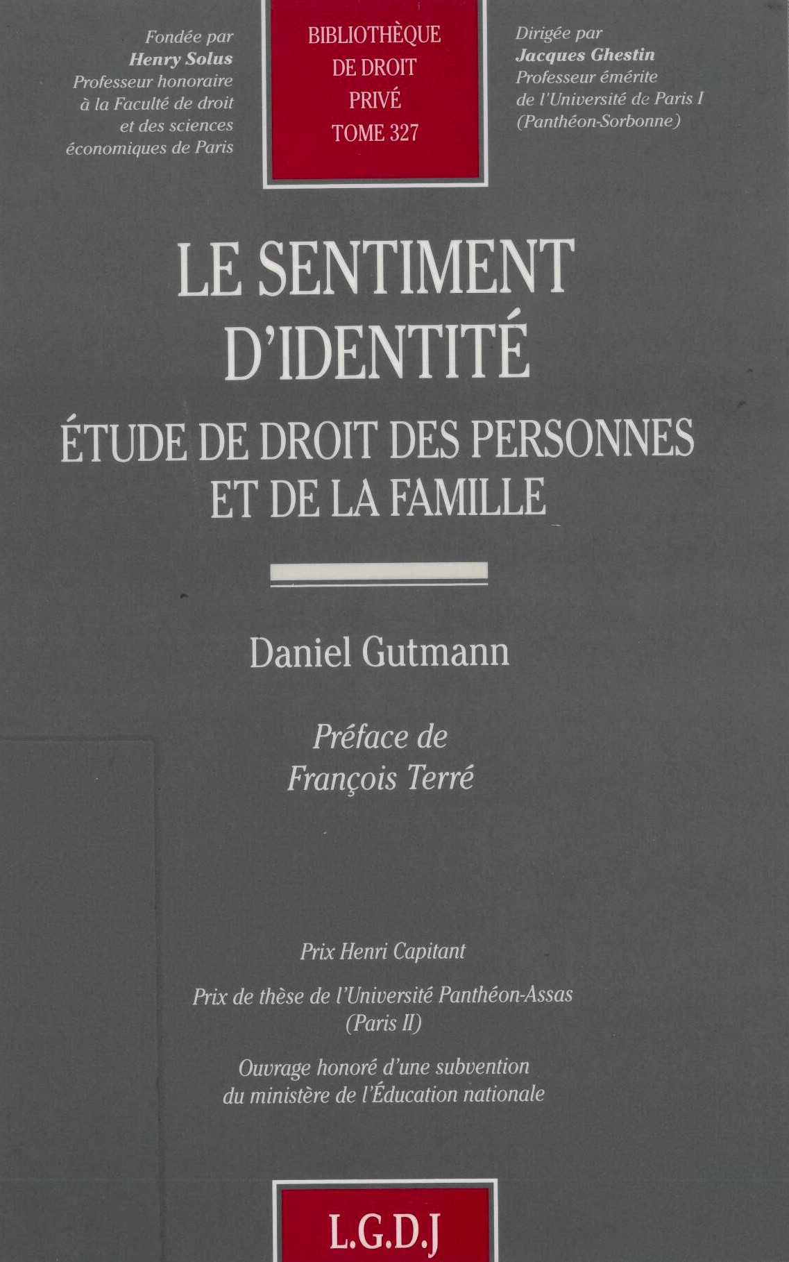 T327 – Le sentiment d’identité