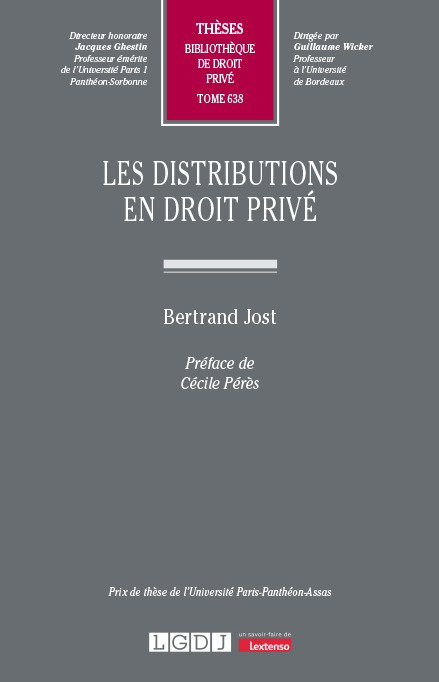 T638 – Les distributions en droit privé