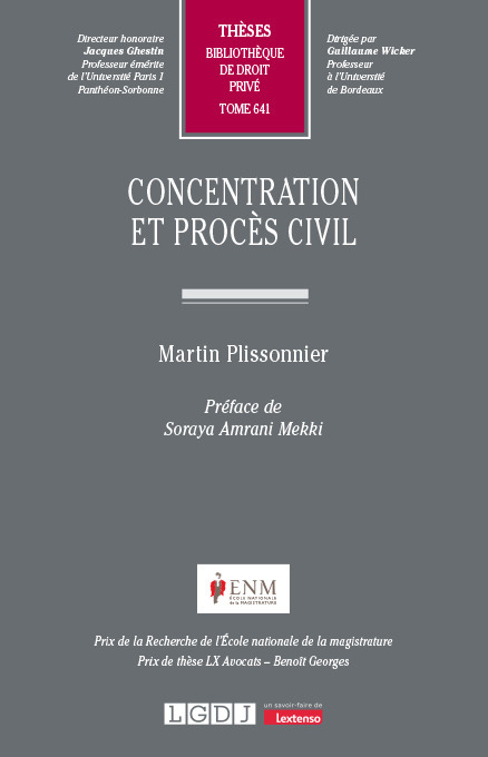 T641 – Concentration et procès civil