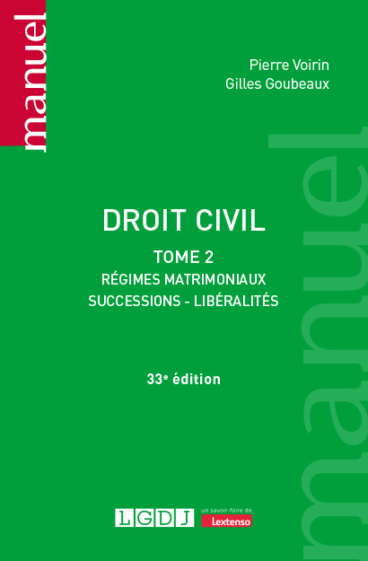 Droit civil – Tome 2