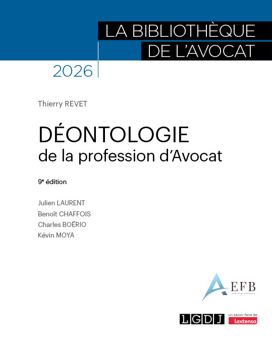 Déontologie de la profession d'avocat - 