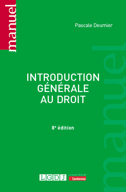 Introduction générale au droit - 