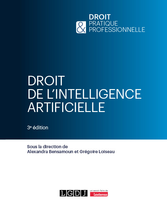 T15 - Droit de l'intelligence artificielle - 