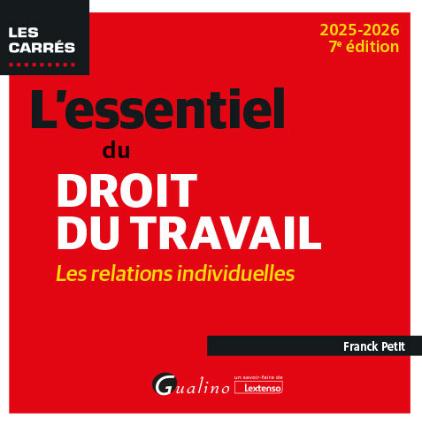 L'essentiel du droit du travail : les relations individuelles - Intègre les dispositions de la LFSS 2025 du 28 février 2025