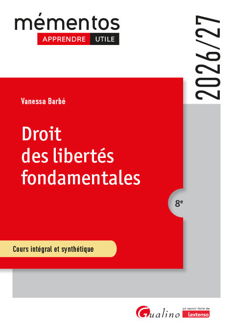 Droit des libertés fondamentales - 