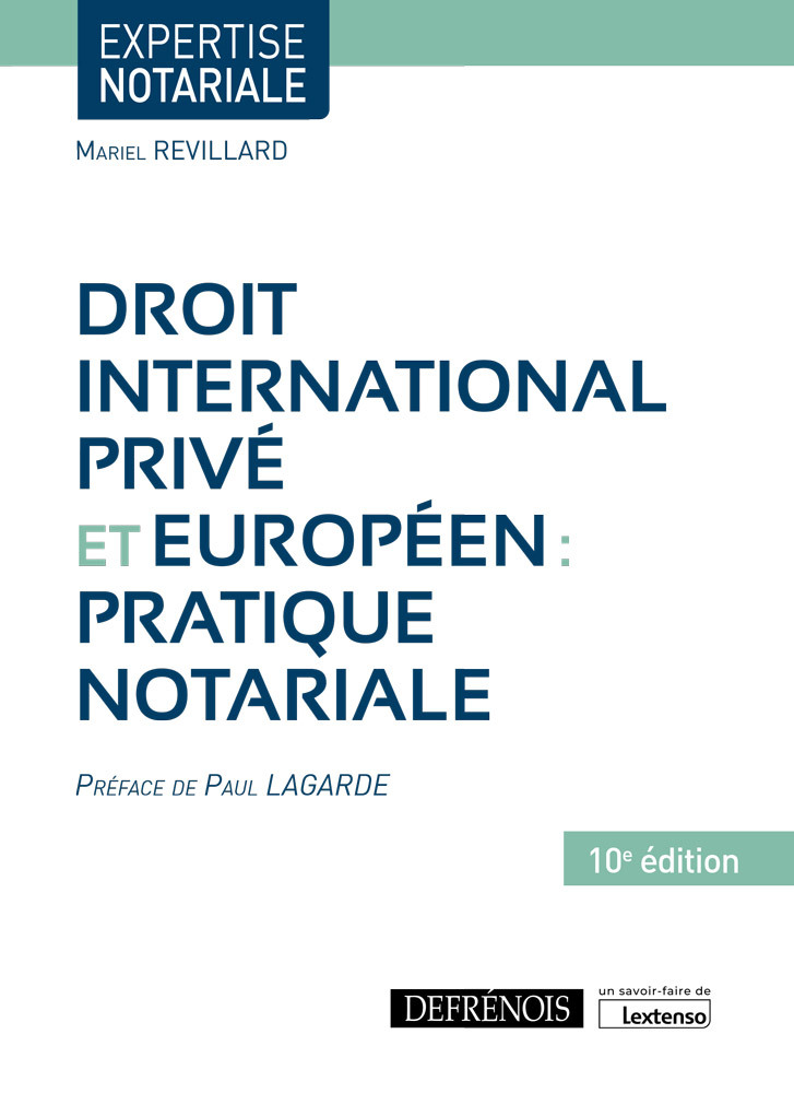 Droit international privé et européen : pratique notariale